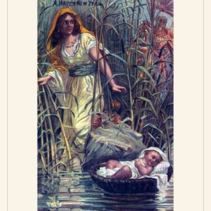 New Year card, 1900 — watermarked preview
