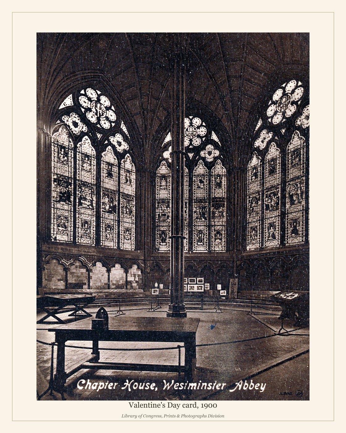 Valentine's Day card, 1900 — watermarked preview