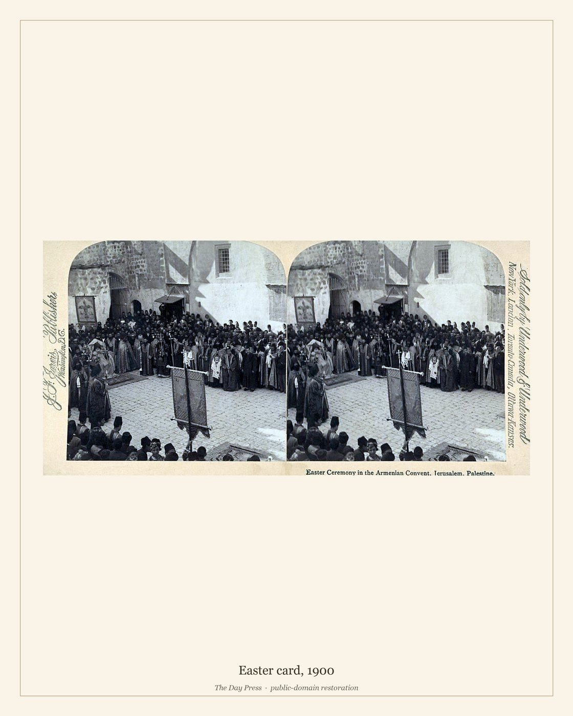Easter card, 1900