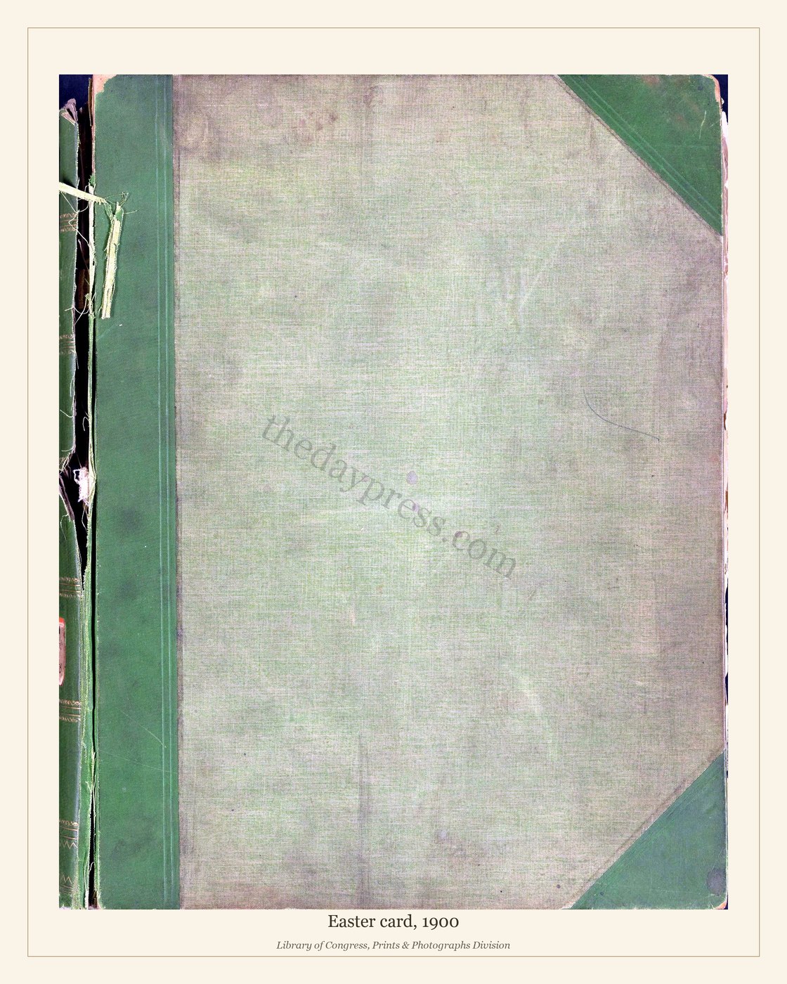 Easter card, 1900 — watermarked preview