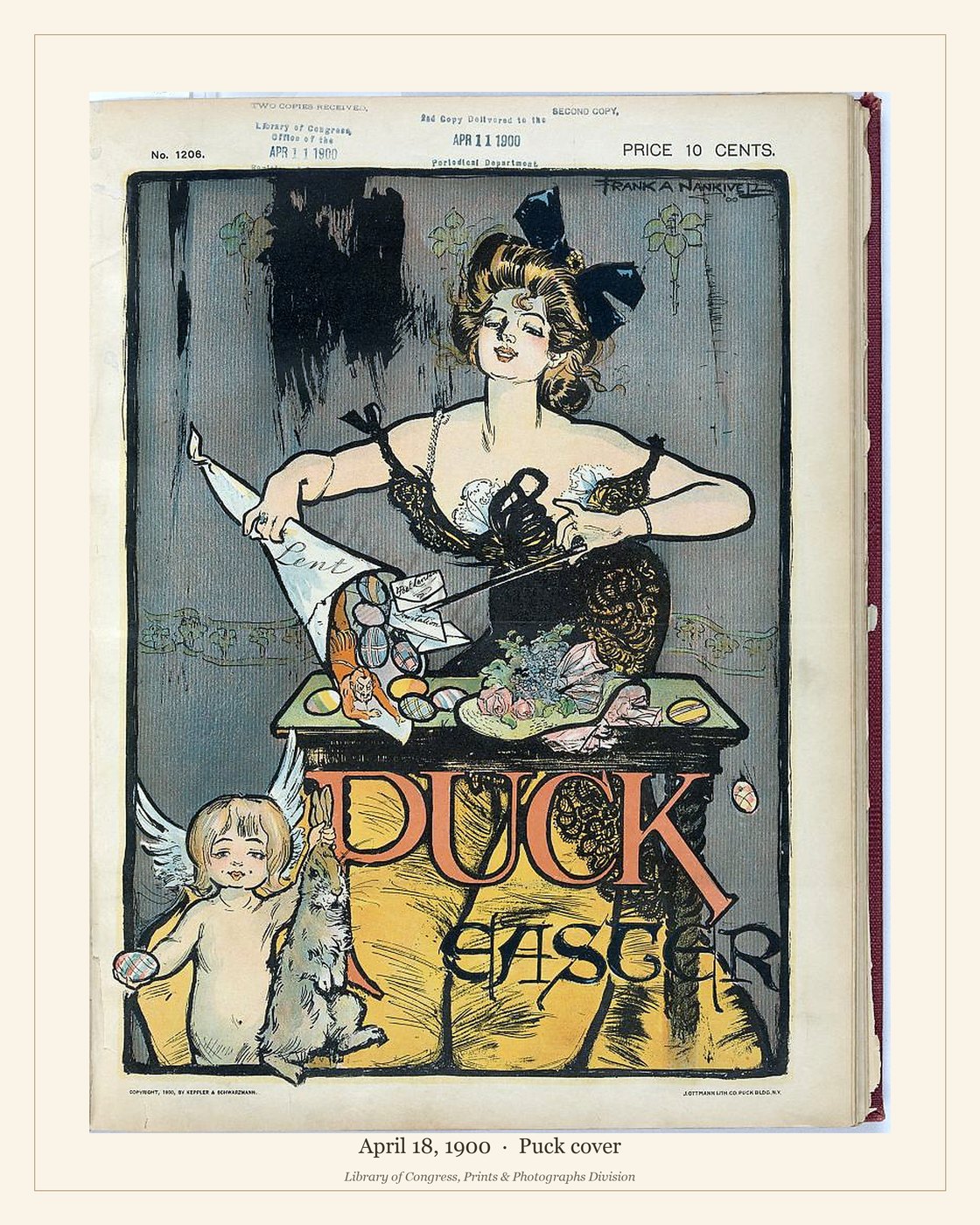 Puck cover — April 18, 1900 — watermarked preview