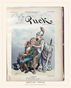 Puck cover — April 18, 1900