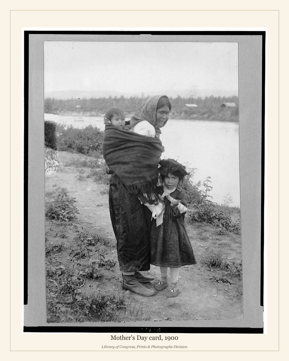 Mother's Day card, 1900 — watermarked preview