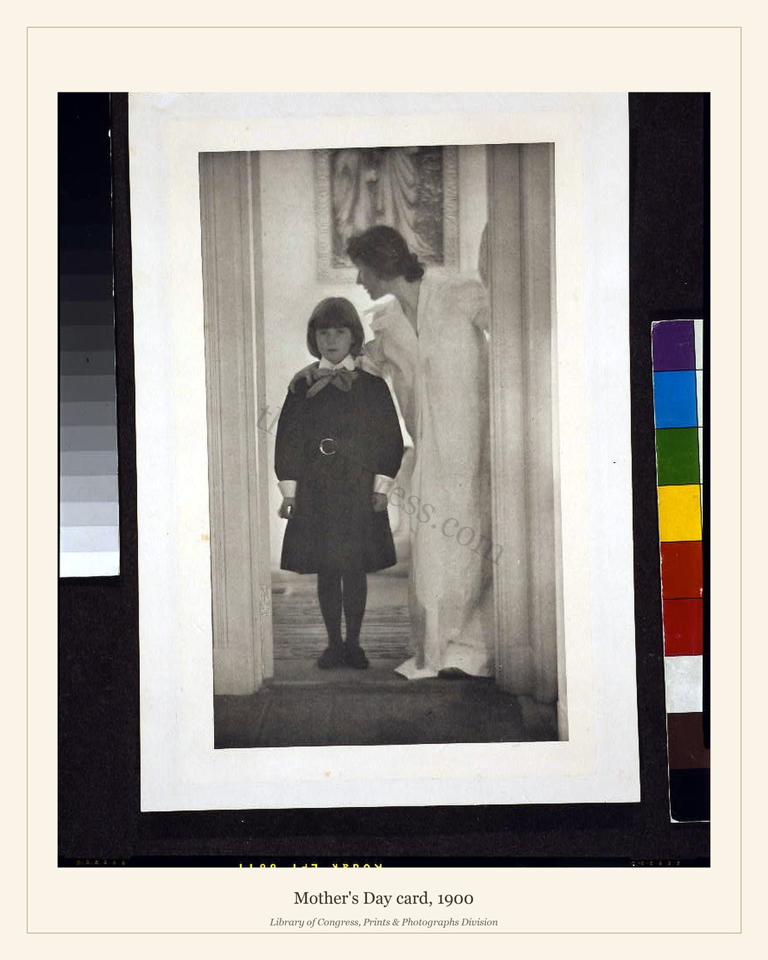 Mother's Day card, 1900 — watermarked preview