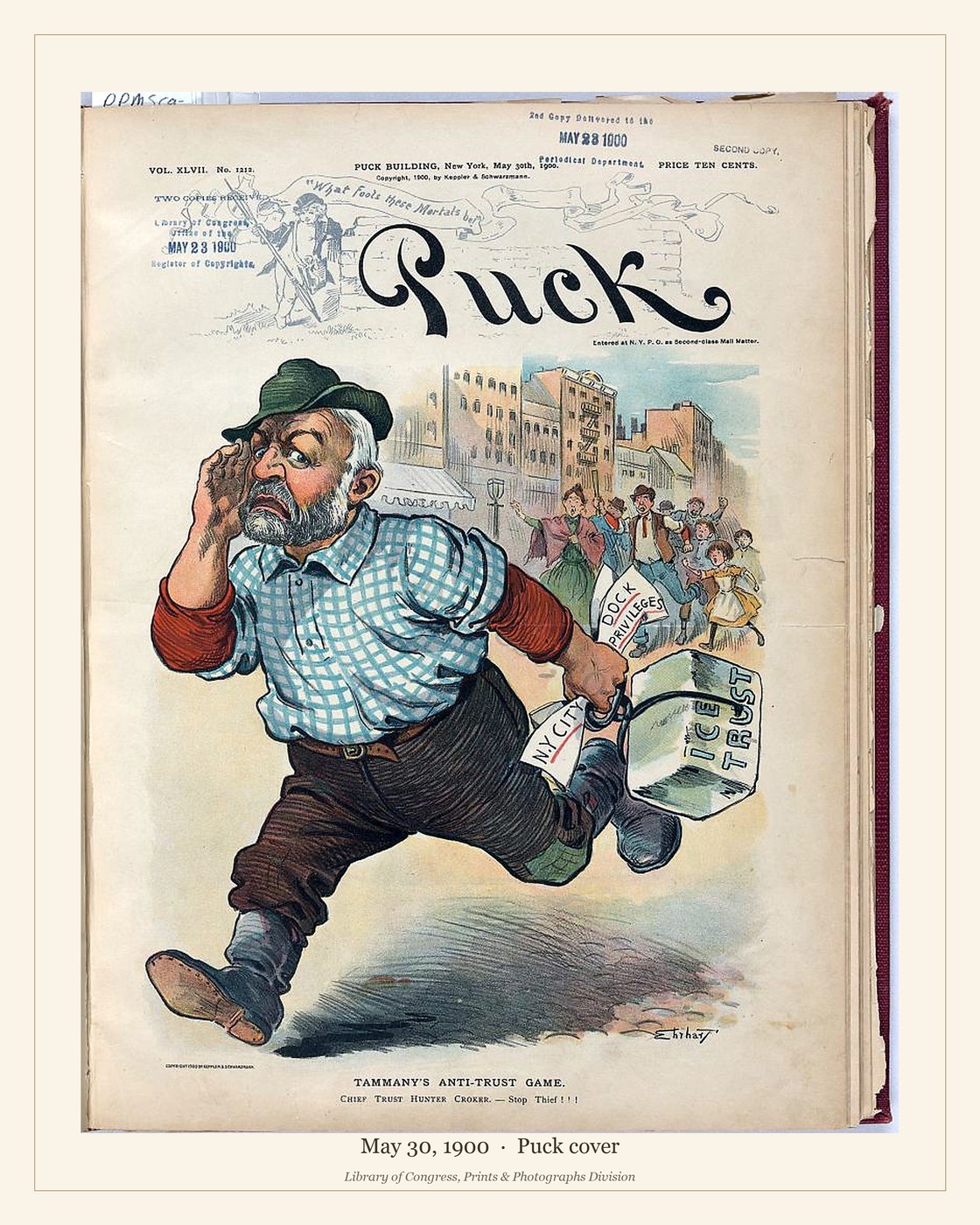 Puck cover — May 30, 1900 — watermarked preview