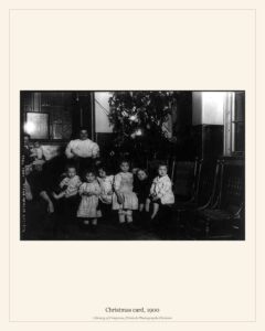 Christmas card, 1900