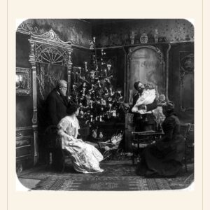 Christmas card, 1900