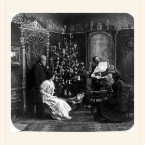 Christmas card, 1900 — watermarked preview