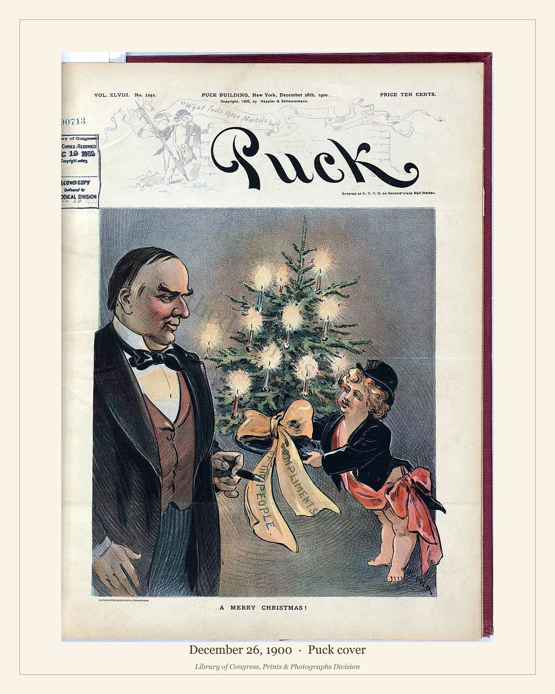 Puck cover — December 26, 1900 — watermarked preview