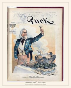 Puck cover — January 2, 1901
