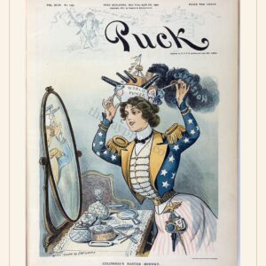 Easter bonnet illustration, 1901 — watermarked preview