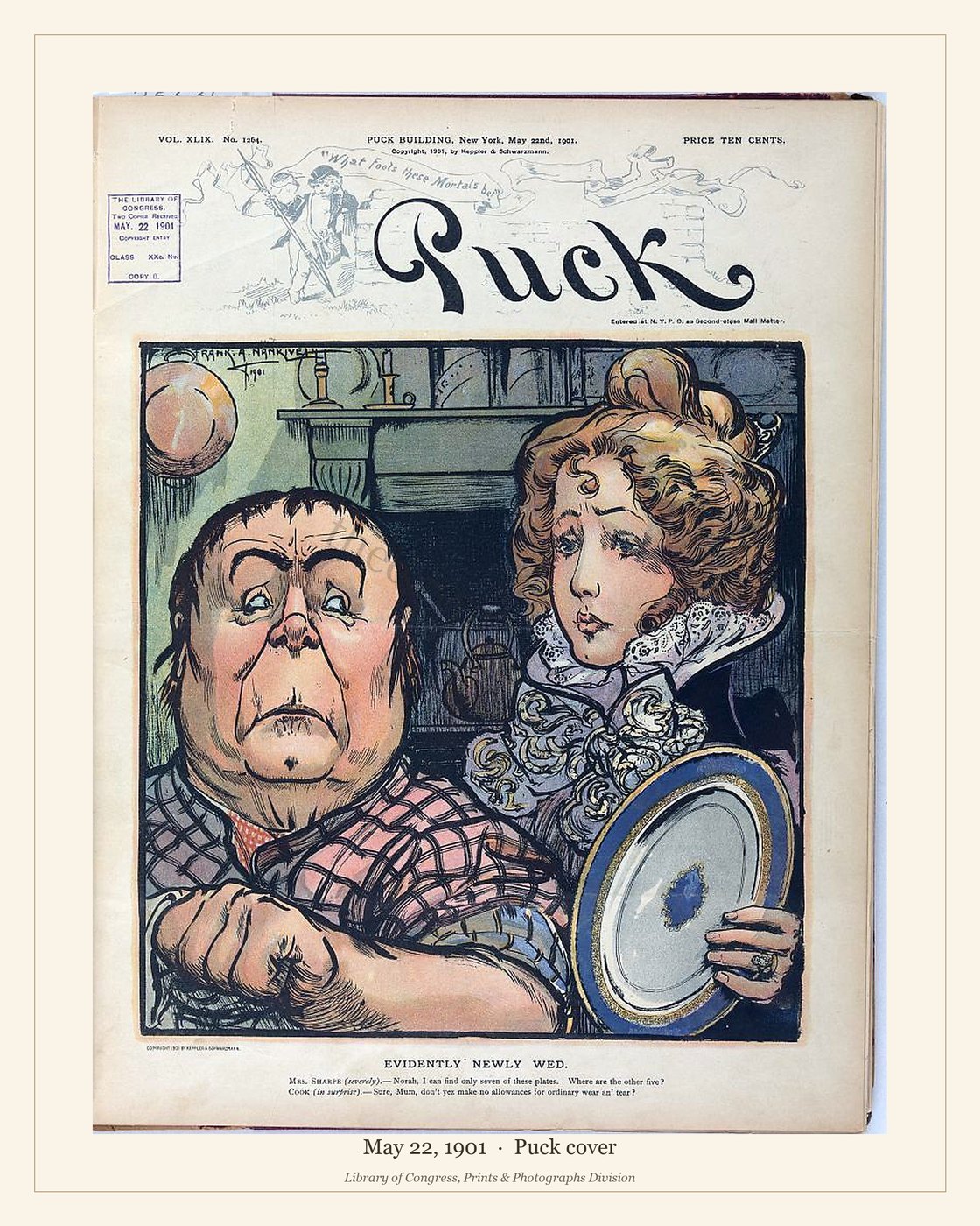 Puck cover — May 22, 1901 — watermarked preview