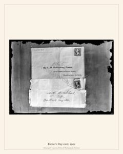 Father’s Day card, 1901