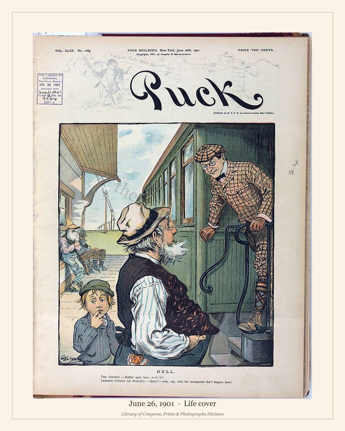 Life cover — June 26, 1901 — watermarked preview
