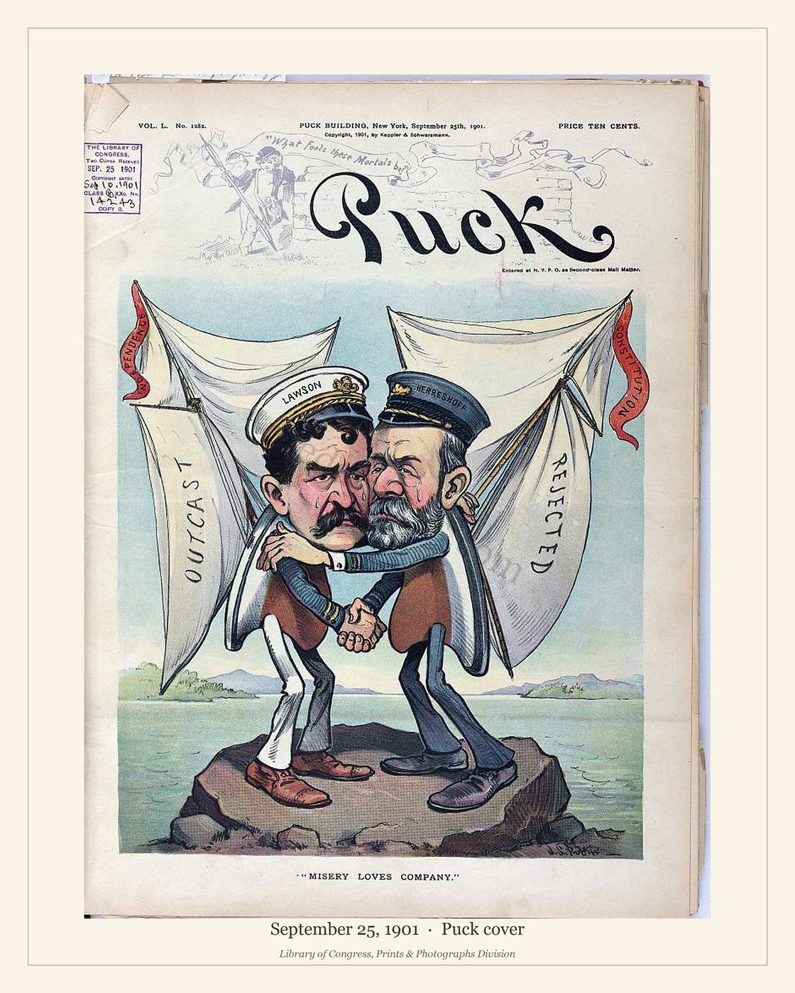 Puck cover — September 25, 1901 — watermarked preview