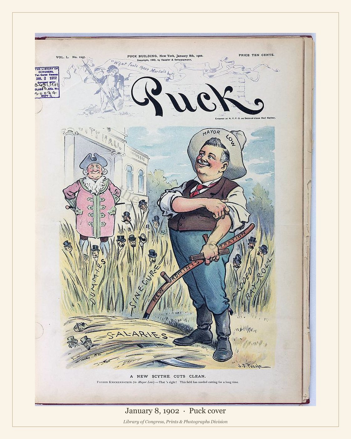 Puck cover — January 8, 1902 — watermarked preview