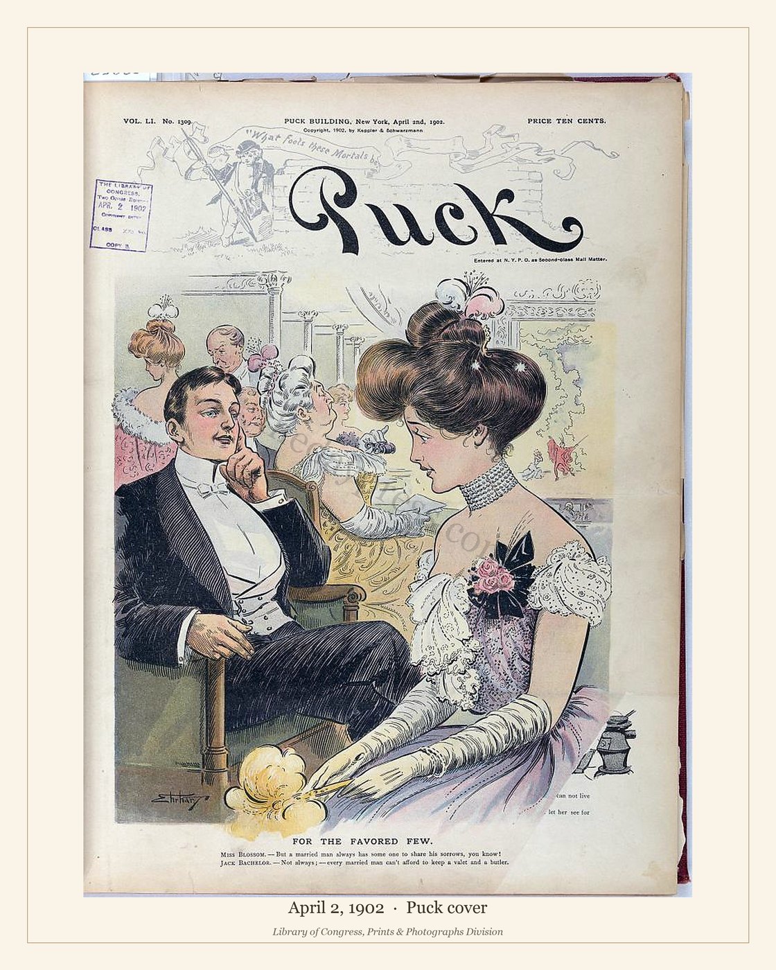 Puck cover — April 2, 1902 — watermarked preview