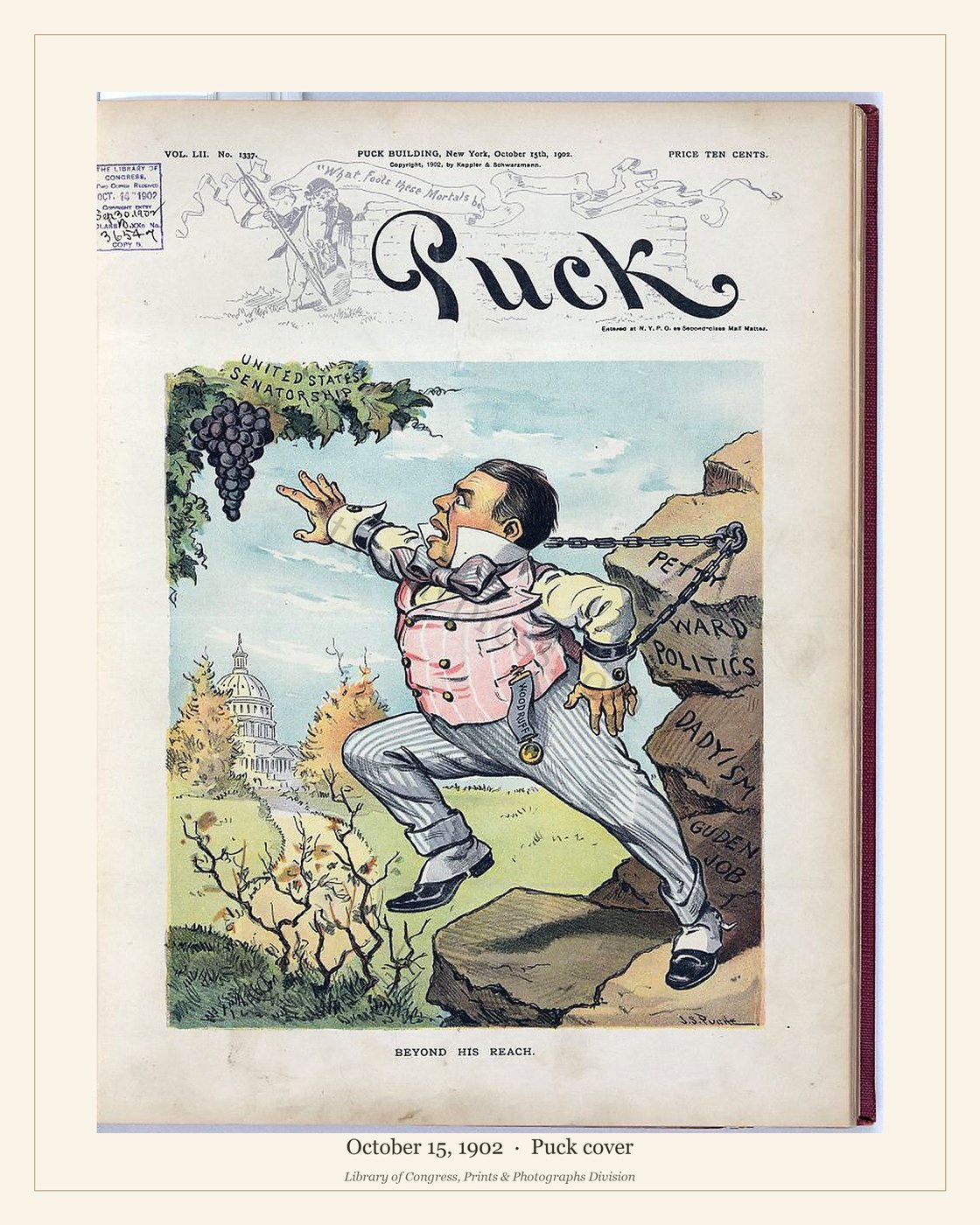 Puck cover — October 15, 1902 — watermarked preview