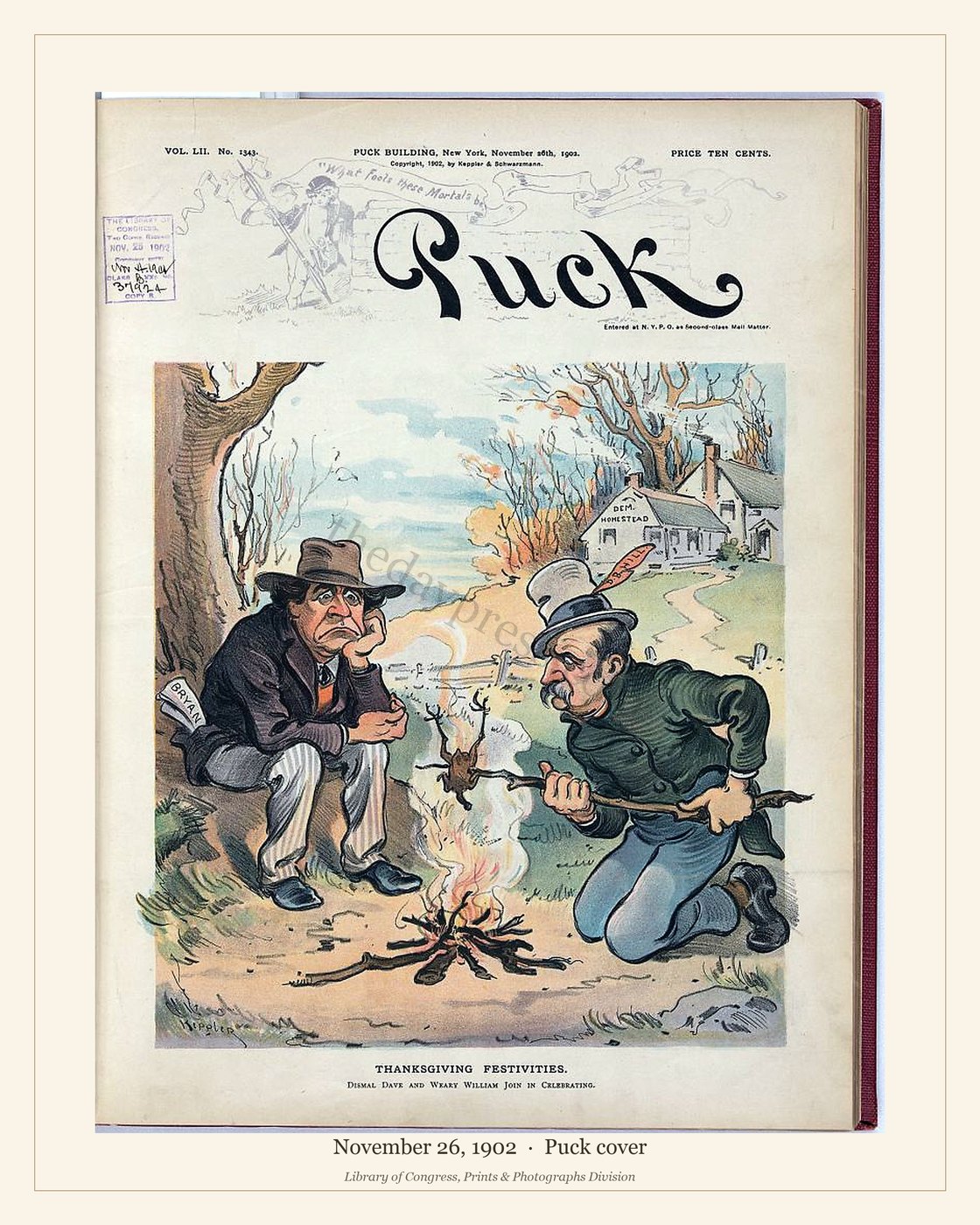 Puck cover — November 26, 1902 — watermarked preview