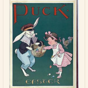 Easter bonnet illustration, 1903 — watermarked preview