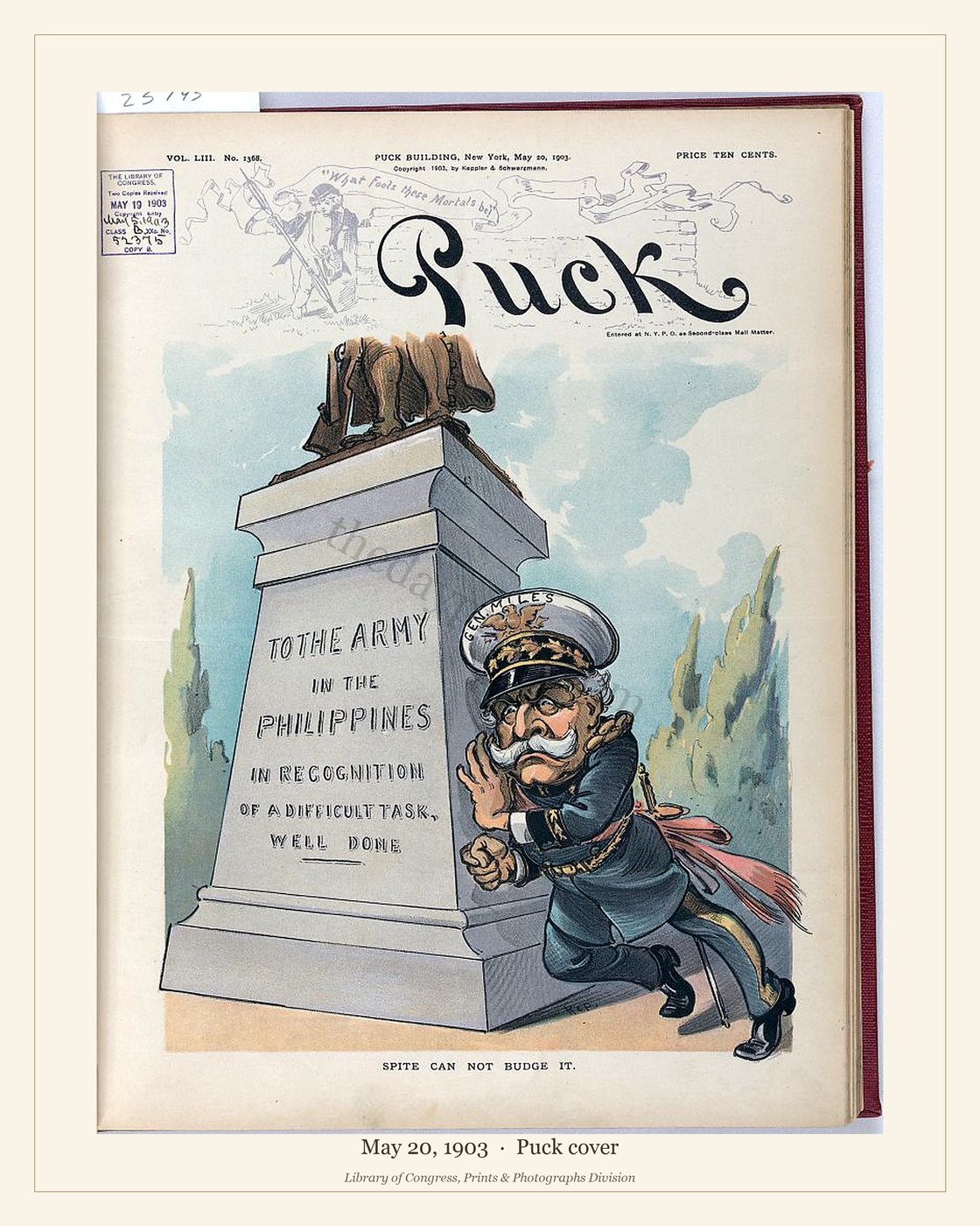 Puck cover — May 20, 1903 — watermarked preview