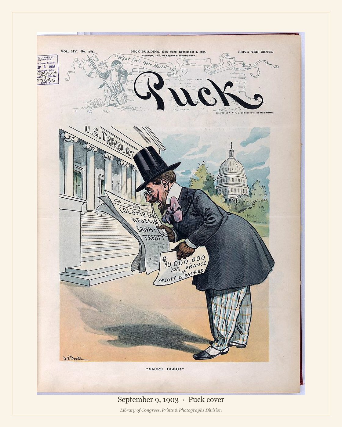 Puck cover — September 9, 1903 — watermarked preview