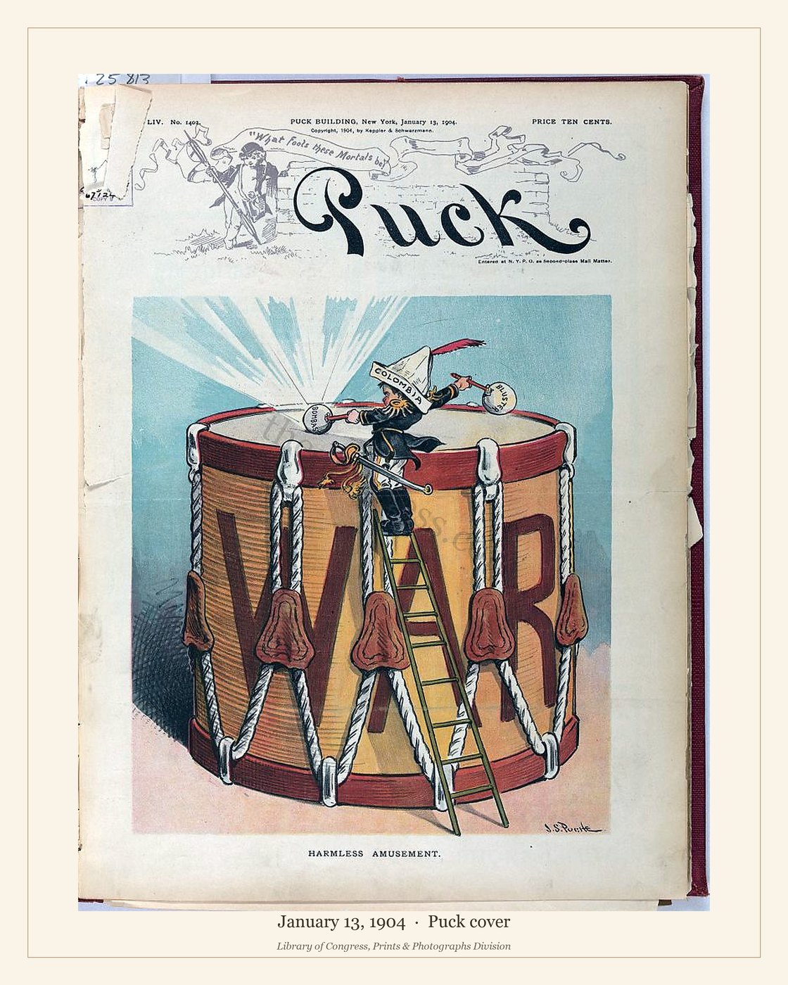 Puck cover — January 13, 1904 — watermarked preview