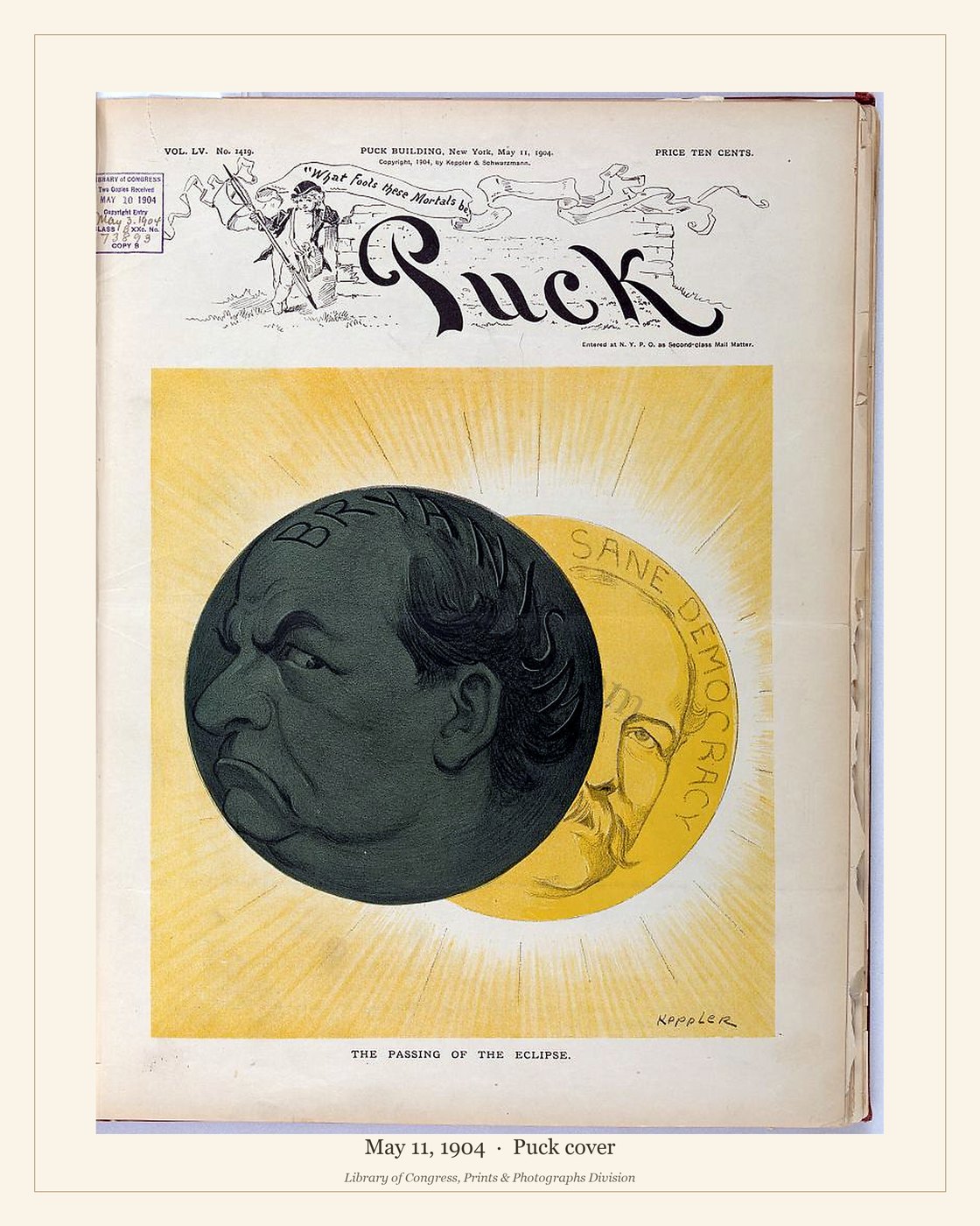 Puck cover — May 11, 1904 — watermarked preview