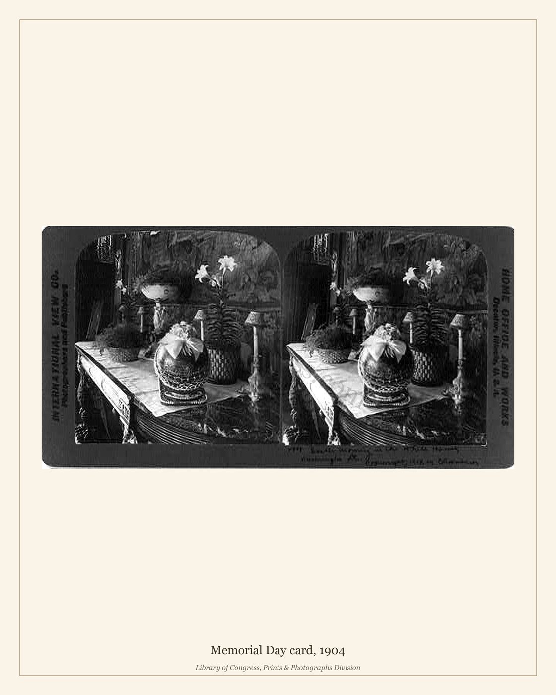 Memorial Day card, 1904 — watermarked preview