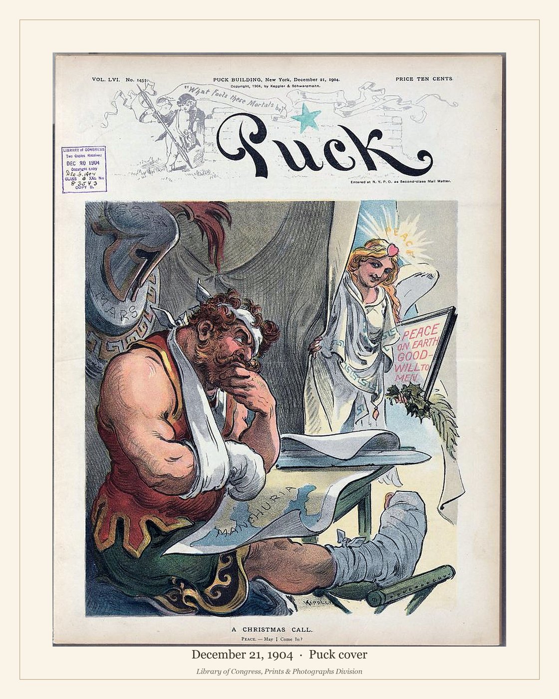 Puck cover — December 21, 1904 — watermarked preview