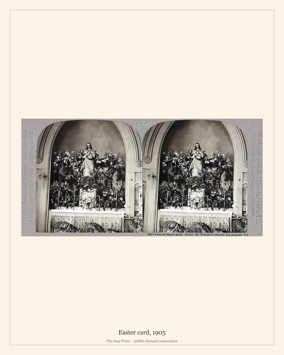 Easter card, 1905