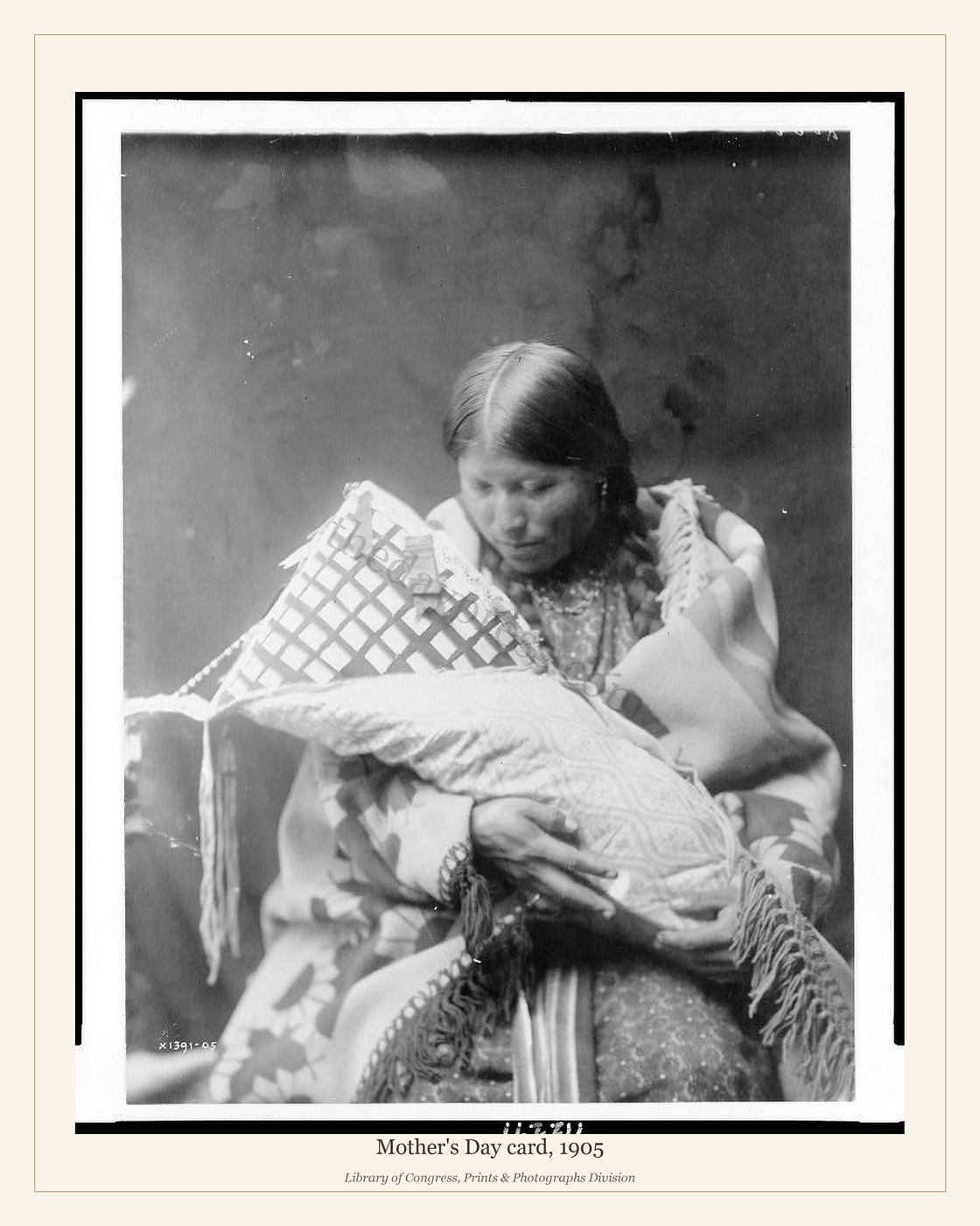 Mother's Day card, 1905 — watermarked preview