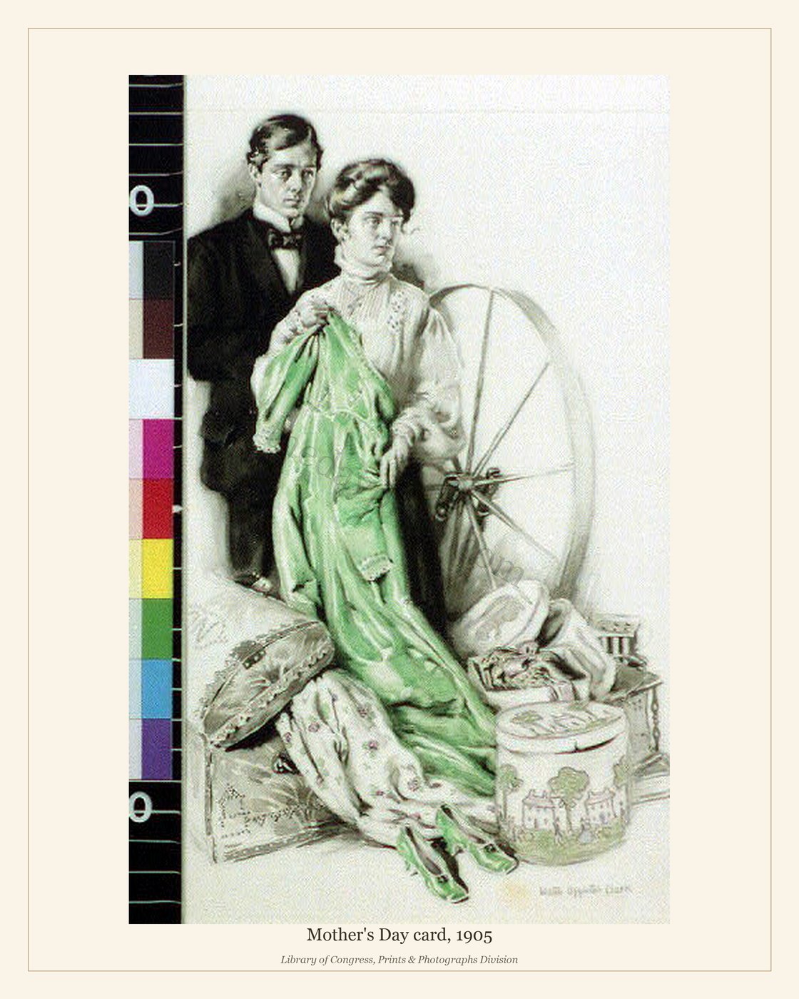 Mother's Day card, 1905 — watermarked preview