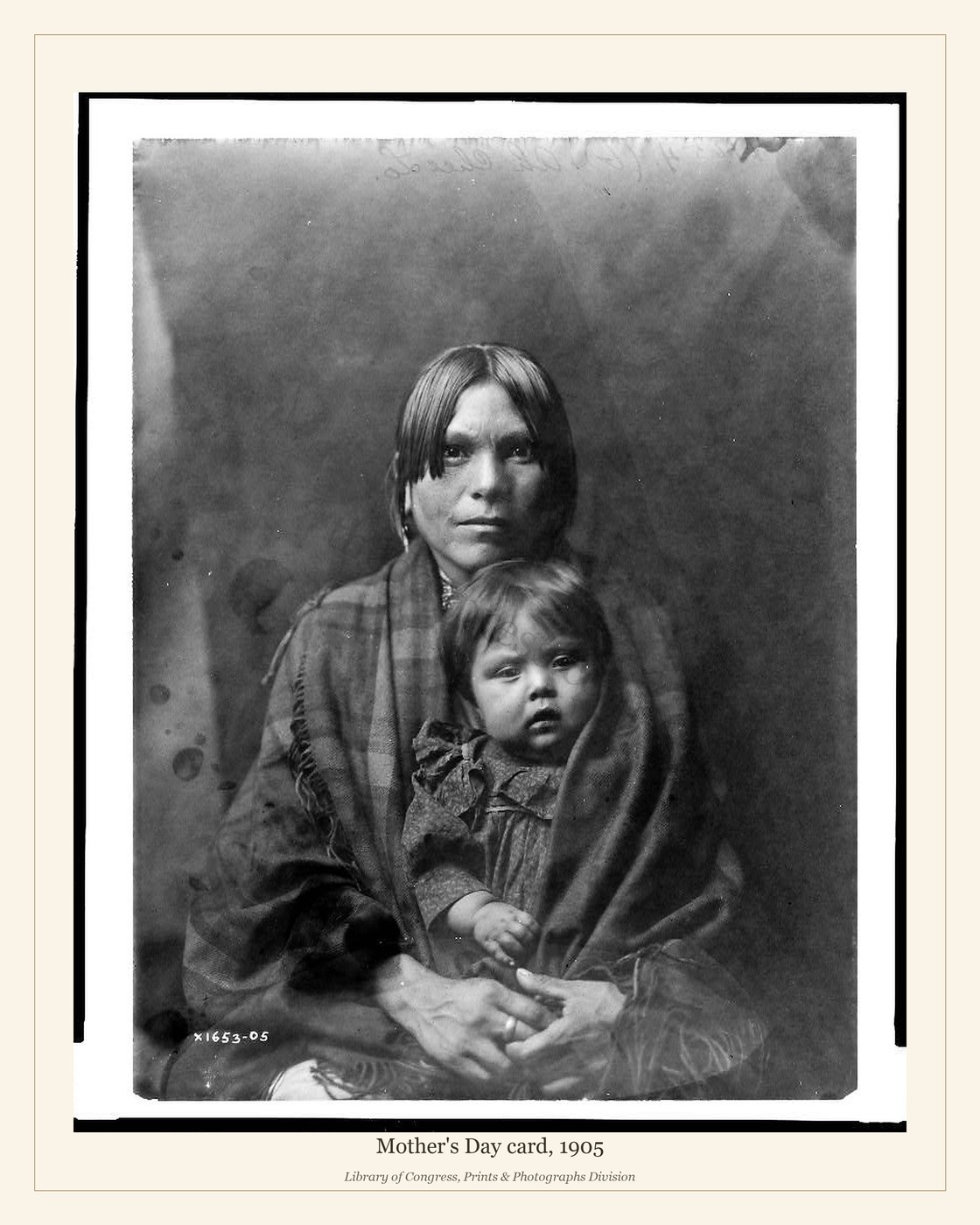 Mother's Day card, 1905 — watermarked preview