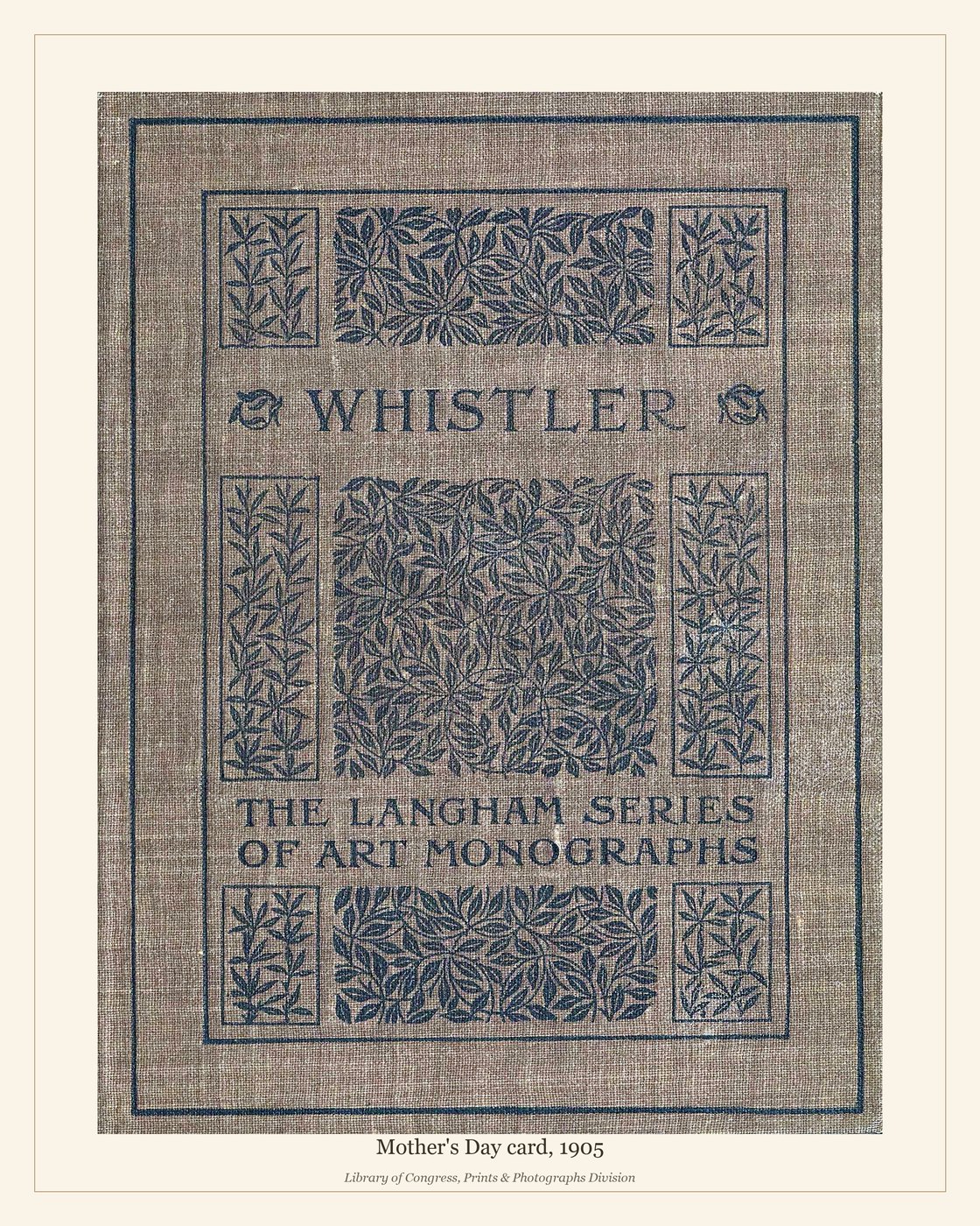 Mother's Day card, 1905 — watermarked preview