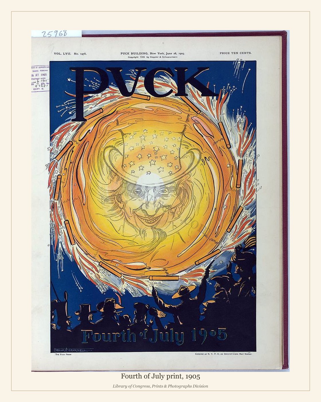 Fourth of July print, 1905 — watermarked preview