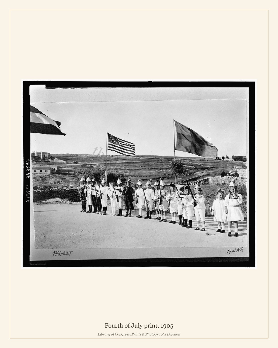 Fourth of July print, 1905 — watermarked preview