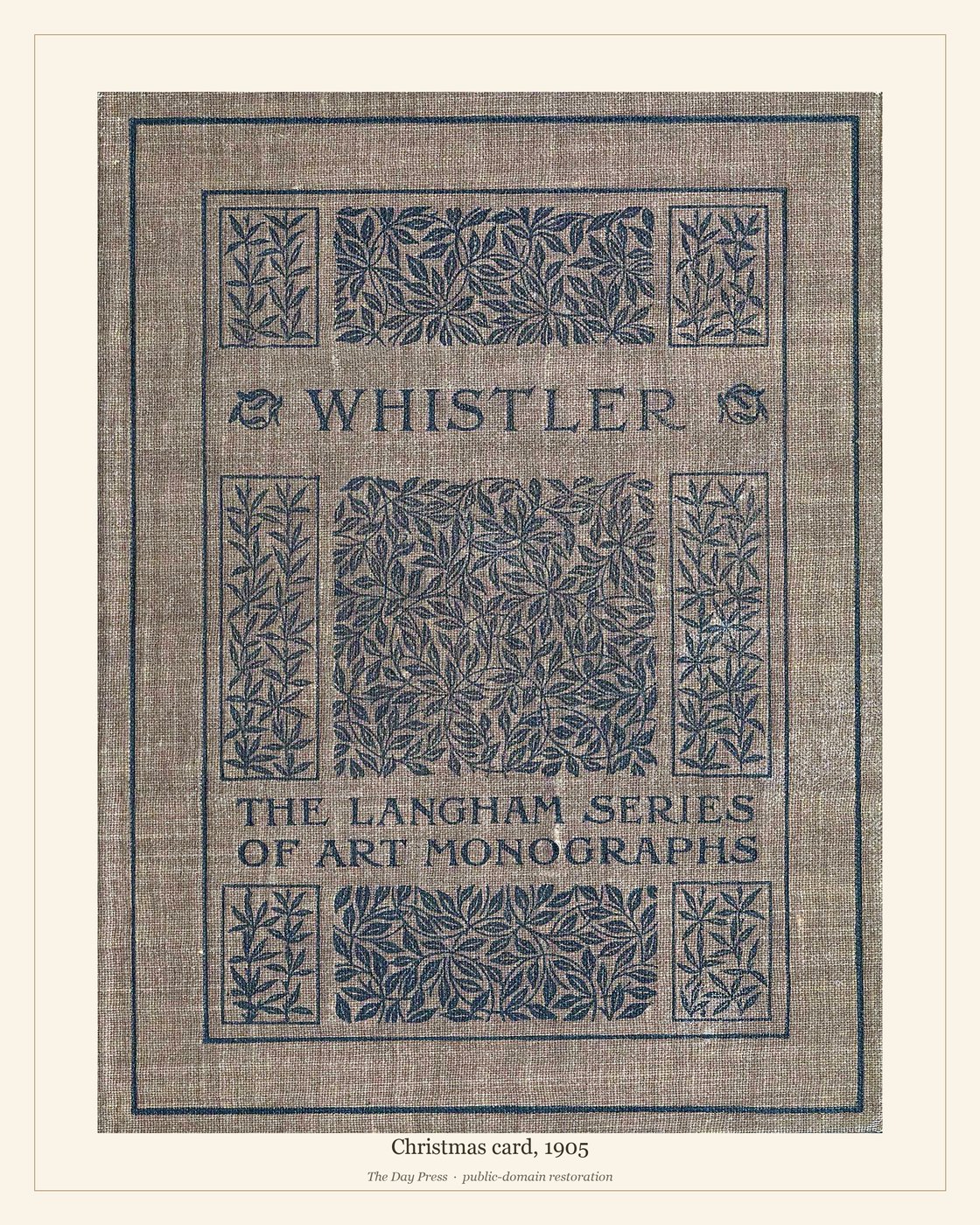 Christmas card, 1905