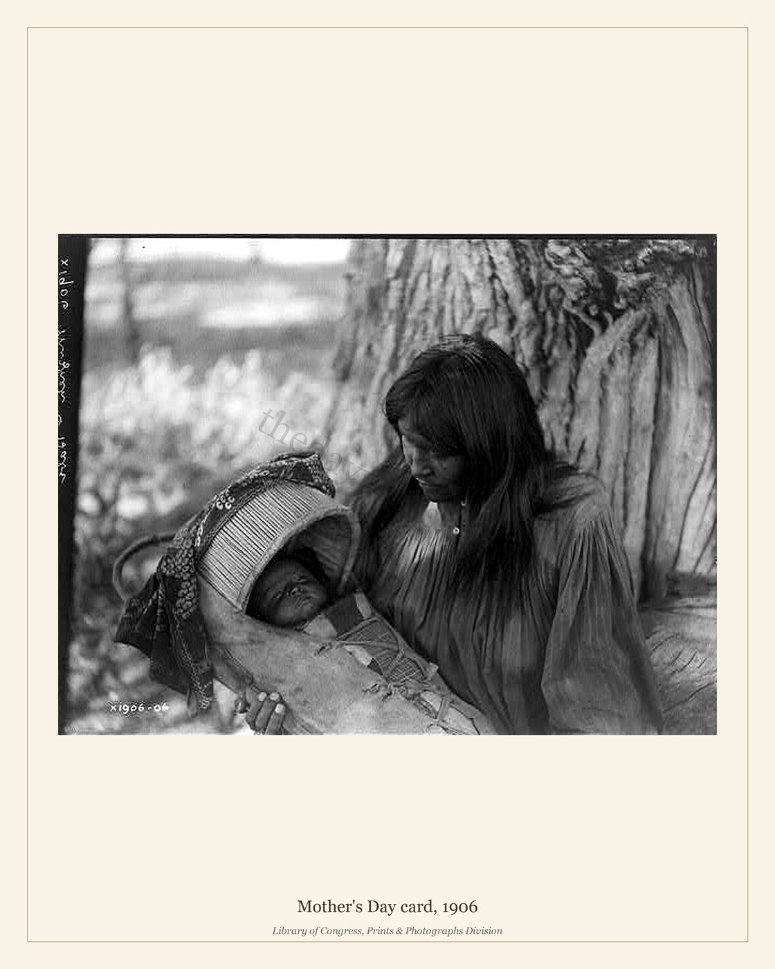 Mother's Day card, 1906 — watermarked preview