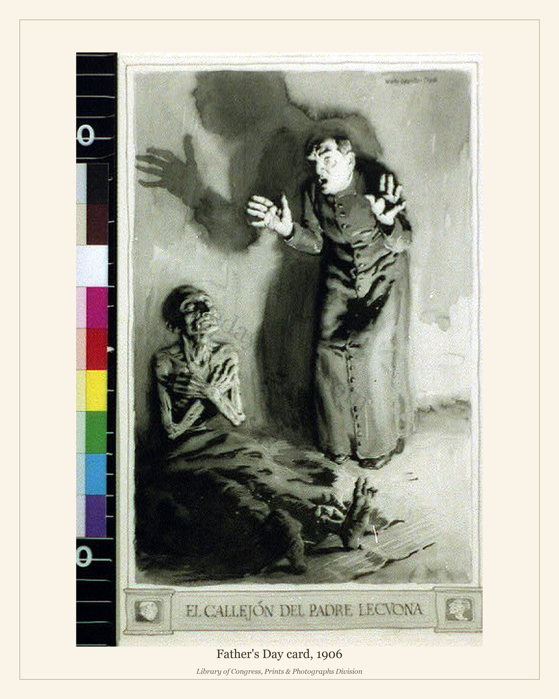 Father's Day card, 1906 — watermarked preview