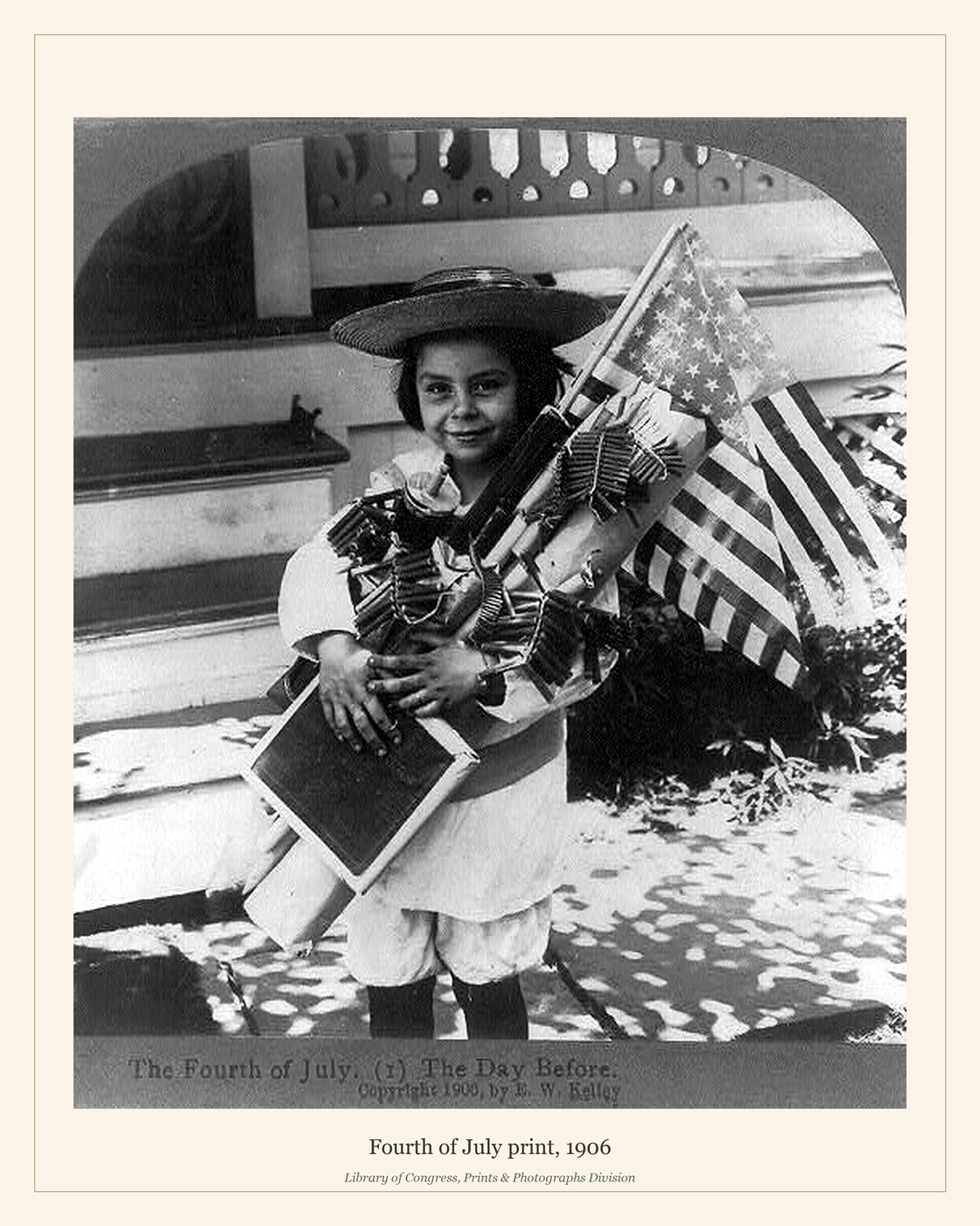 Fourth of July print, 1906 — watermarked preview