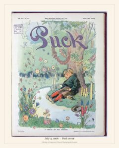 Puck cover — July 4, 1906