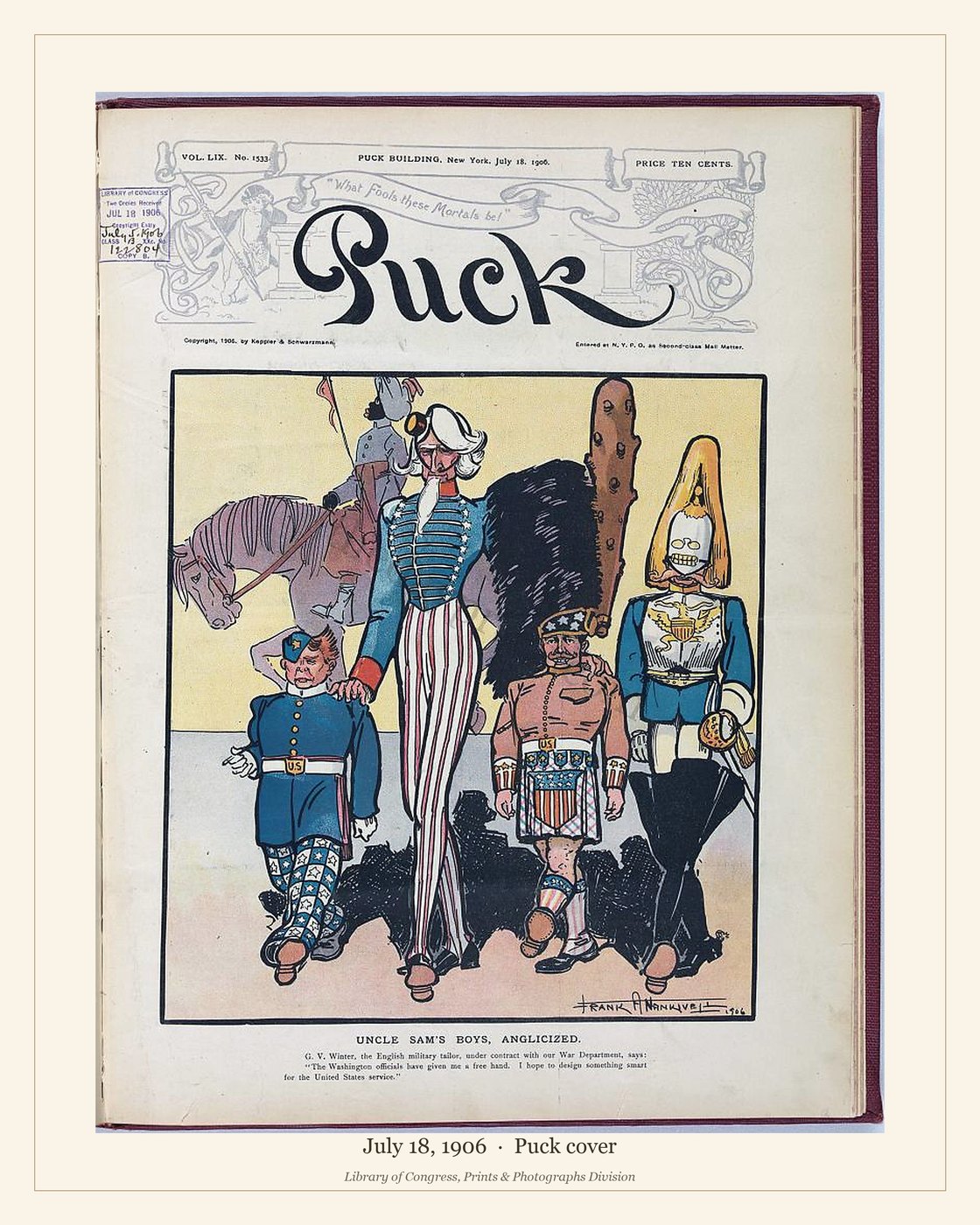 Puck cover — July 18, 1906 — watermarked preview