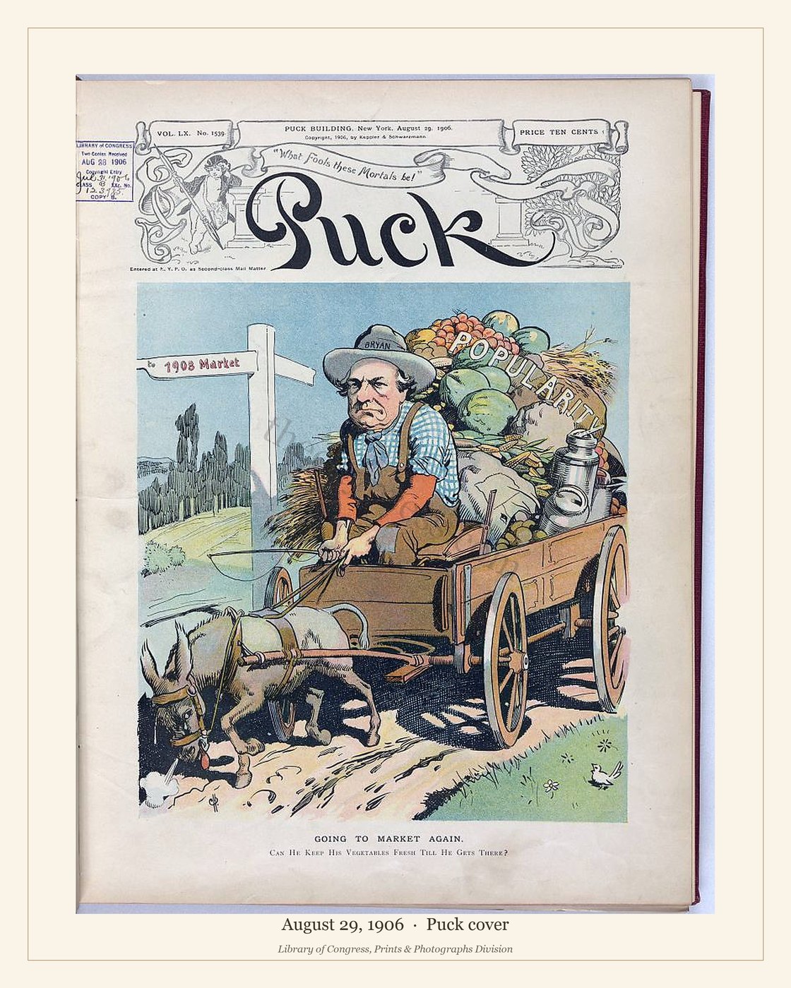 Puck cover — August 29, 1906 — watermarked preview