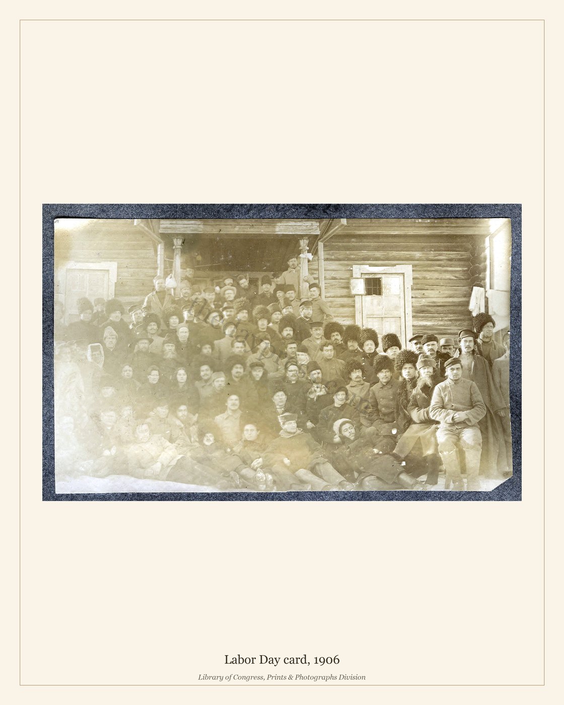 Labor Day card, 1906 — watermarked preview