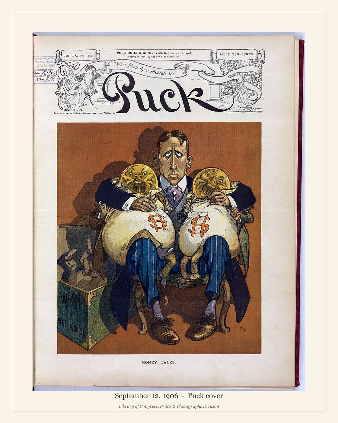 Puck cover — September 12, 1906 — watermarked preview