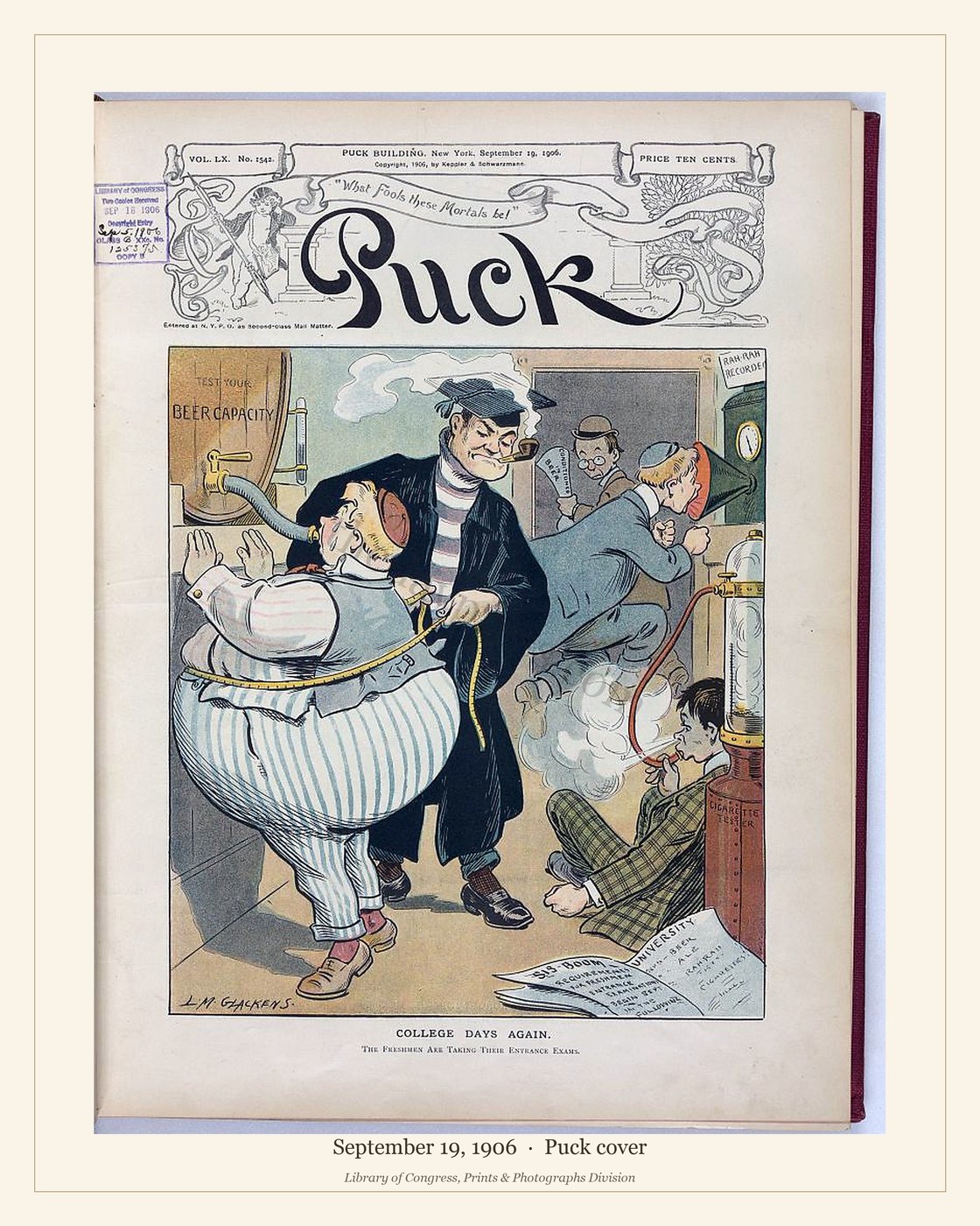 Puck cover — September 19, 1906 — watermarked preview