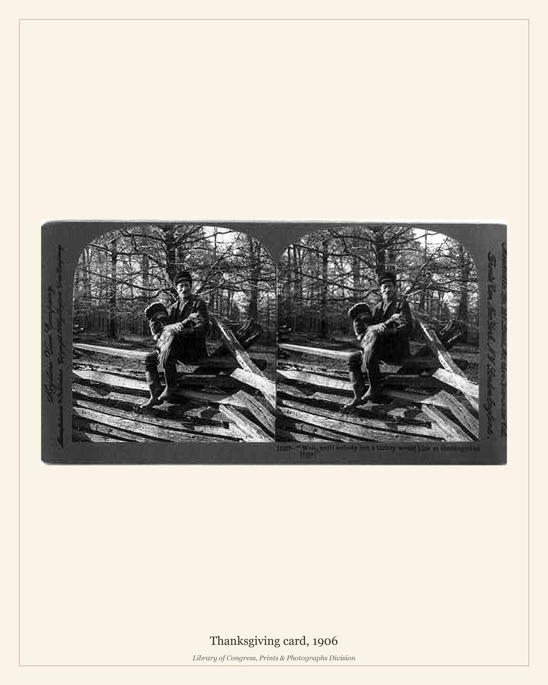 Thanksgiving card, 1906 — watermarked preview