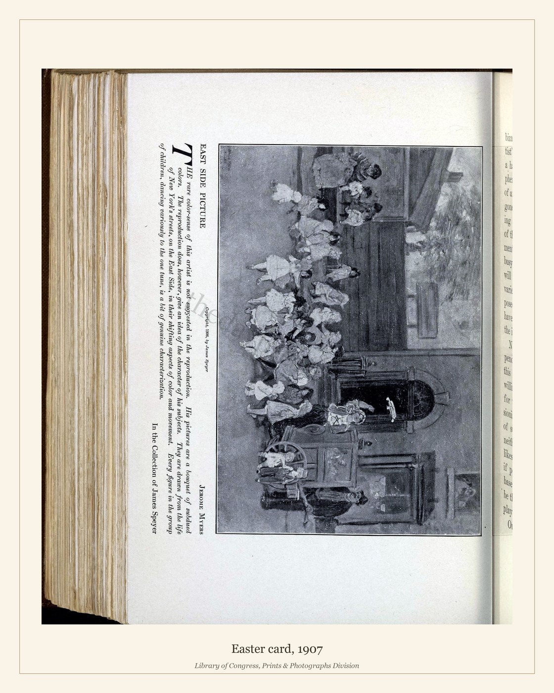 Easter card, 1907 — watermarked preview