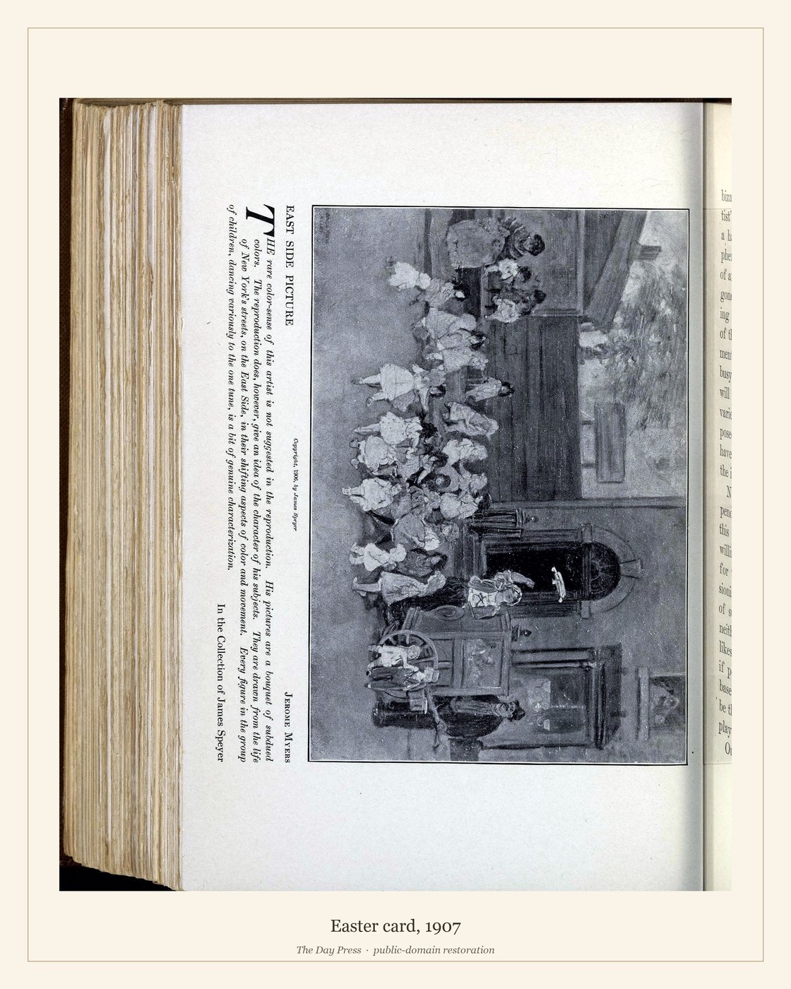 Easter card, 1907